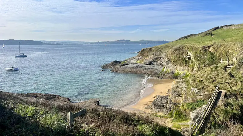 Cliffs on The Cornish Way and Camel Trail